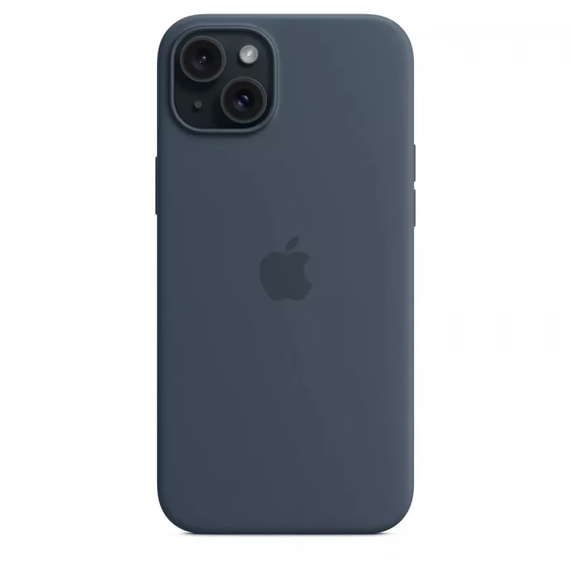 Apple iPhone 15 Plus θήκη σιλικόνης με MagSafe - Storm Blue