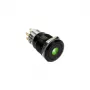 DimasTech Διακόπτης/Κουμπί βανδαλισμού 19mm Blackline Dot RGB PD218