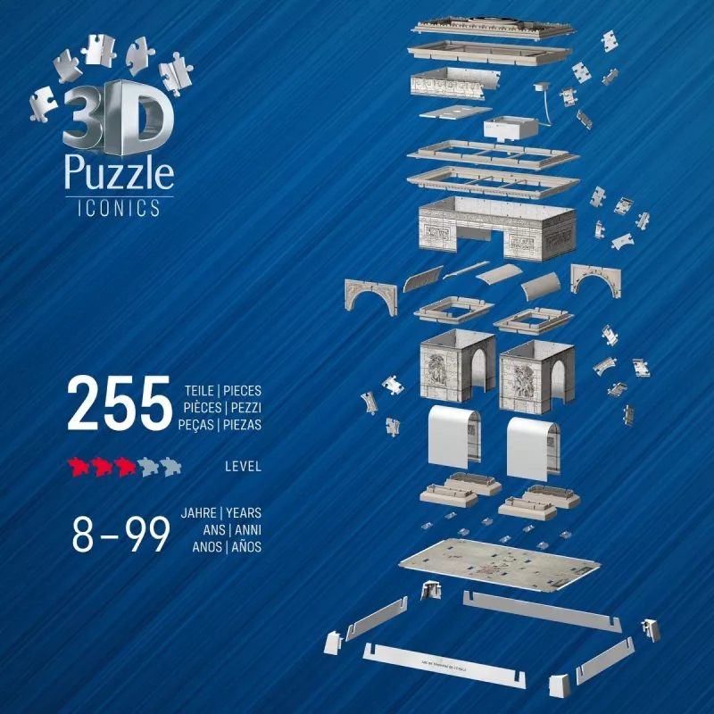 3D Παζλ Ravensburger 12008029 κτίριο 269 mm x 239 mm