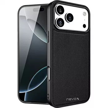 nevox StyleShell NYLO - iPhone 17 Pro Max 6.9 μαύρο (2529)