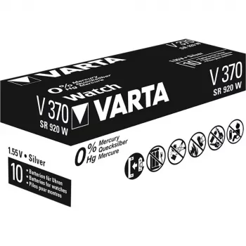 Μπαταρία μίας χρήσης Varta V370