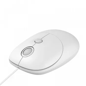 iBOX i011 Seagull ενσύρματο οπτικό ποντίκι, λευκό