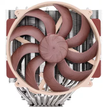 Noctua NH-D15 G2 HBC ψύκτρα αέρα CPU διπλού πύργου, 2× ανεμιστήρες PWM 140 mm, 1250–1500 RPM, χάλκινη βάση και heatpipes με αλουμινένια πτερύγια, AM5/AM4/LGA1851/LGA1700