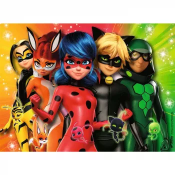 Παιδικό παζλ Ravensburger – Ladybug en mission, 100 τεμ.