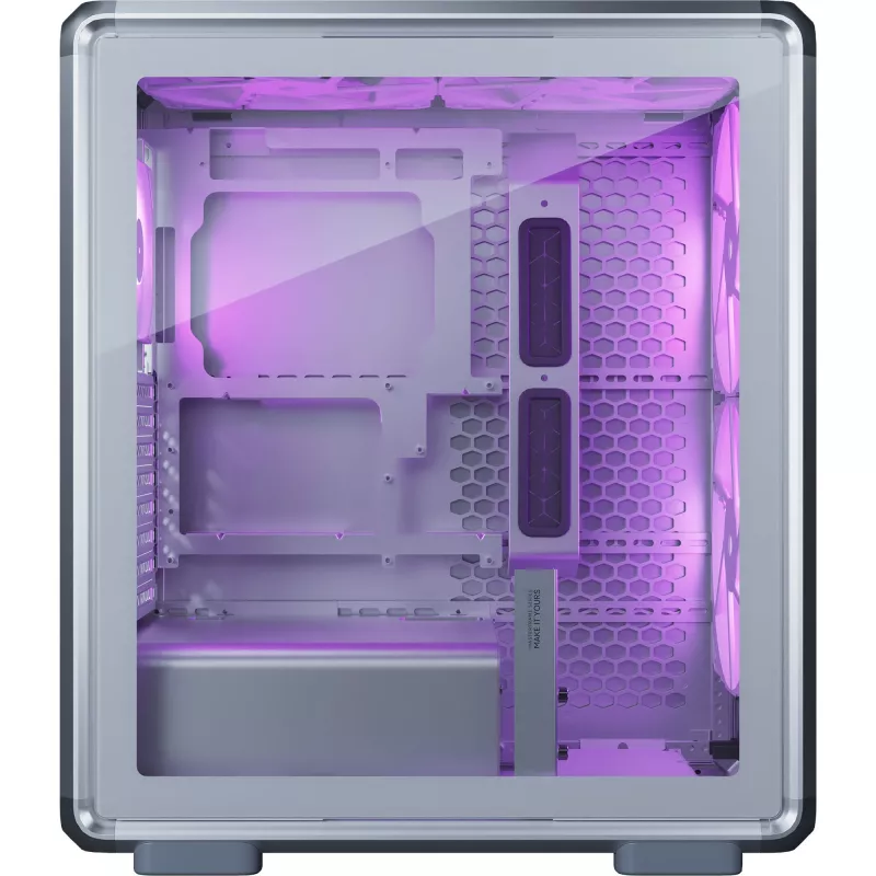 Cooler Master MasterFrame 500 Mesh ARGB Κουτί PC Midi-Tower, Ασημί, σκληρυμένο γυαλί