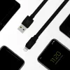 Green Cell KABGC02 Καλώδιο Lightning 0,25 m μαύρο