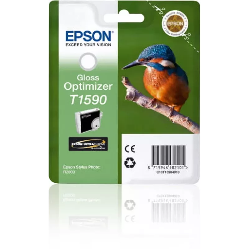 Epson T1590 Gloss Optimizer, Glanzverstärker, μελάνη με βάση χρωστικές, 1 τεμ.