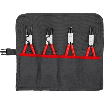 Knipex Σετ πένσες ασφαλιστικών δακτυλίων 4 τεμ. σε ρολό 19-60mm