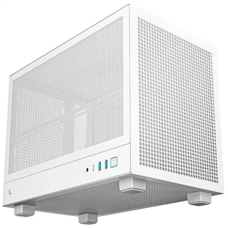 Κουτί υπολογιστή DeepCool CH160 MESH WH, ATX, λευκό