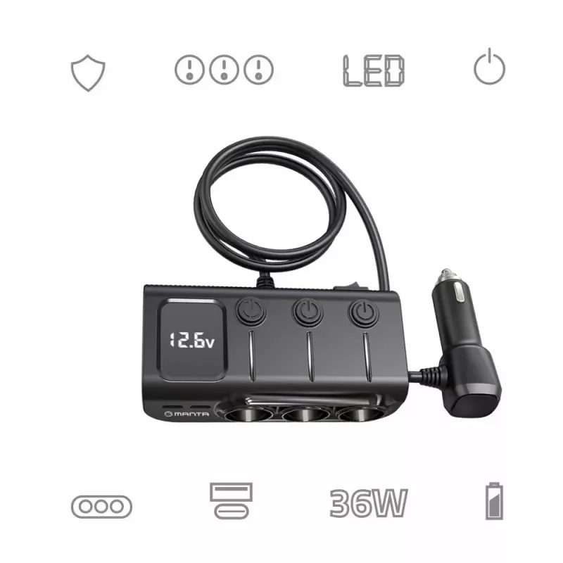 Φορητός φορτιστής MANTA MCC201T CARI PRO — MPN MCC201T