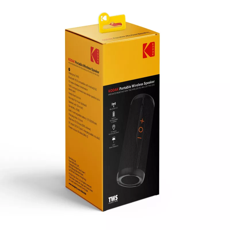 Φορητό ηχείο Kodak PWS-2252, μαύρο