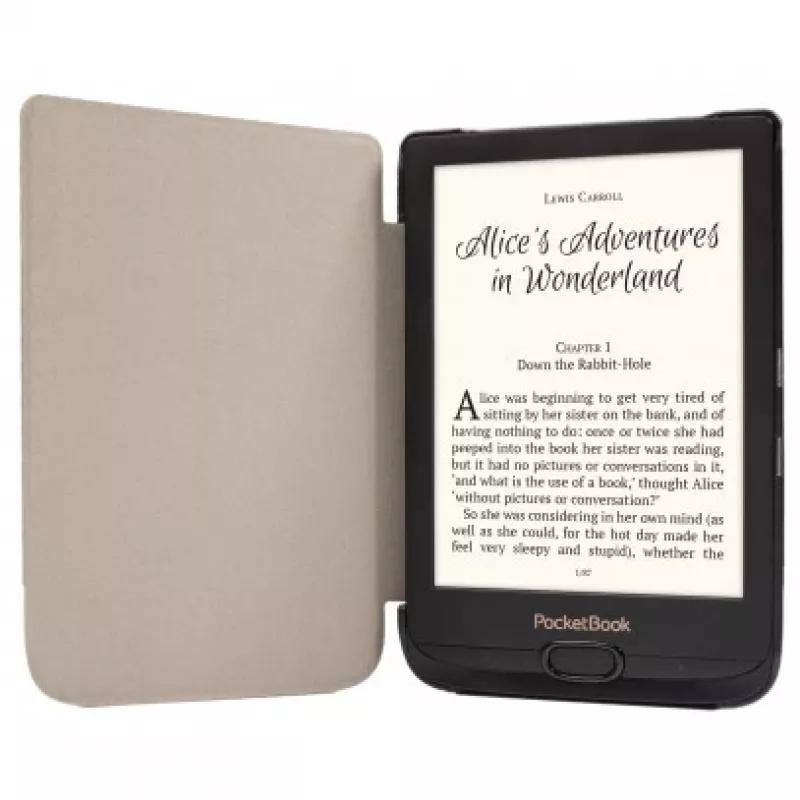 Θήκη tablet WPUC-627-S-GY γκρι (PocketBook Touch Lux 4, Lux 5, Color, Touch HD 3, Basic Lux 2)