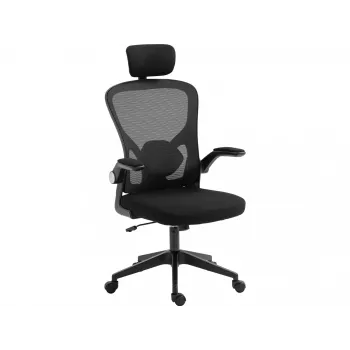 Καρέκλα gaming Sandberg ErgoFusion Basic επενδεδυμένο κάθισμα πλάτη mesh μαύρη