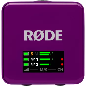 RØDE Wireless GO III Lila – ασύρματο σύστημα μικροφώνου (μωβ)