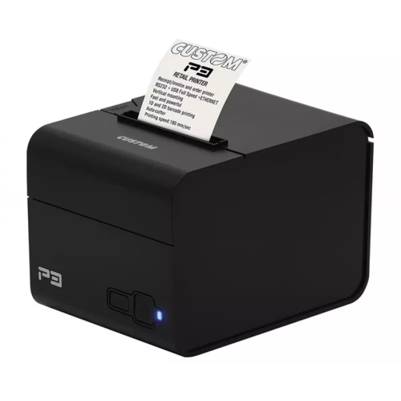 Custom PRINTER P3X 80MM ETH USB RS232 - Εκτυπωτής POS - Θερμική εκτύπωση