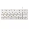 Μηχανικό πληκτρολόγιο Baracuda Krill White KRILL-W — συμπαγές layout, σύνδεση USB