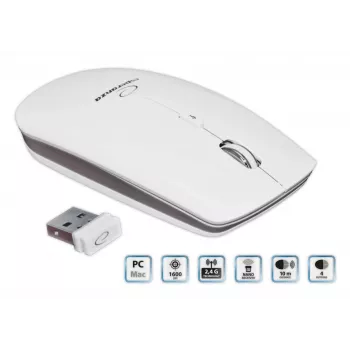 Esperanza EM120W Ποντίκι RF Wireless Οπτικό 2400 DPI