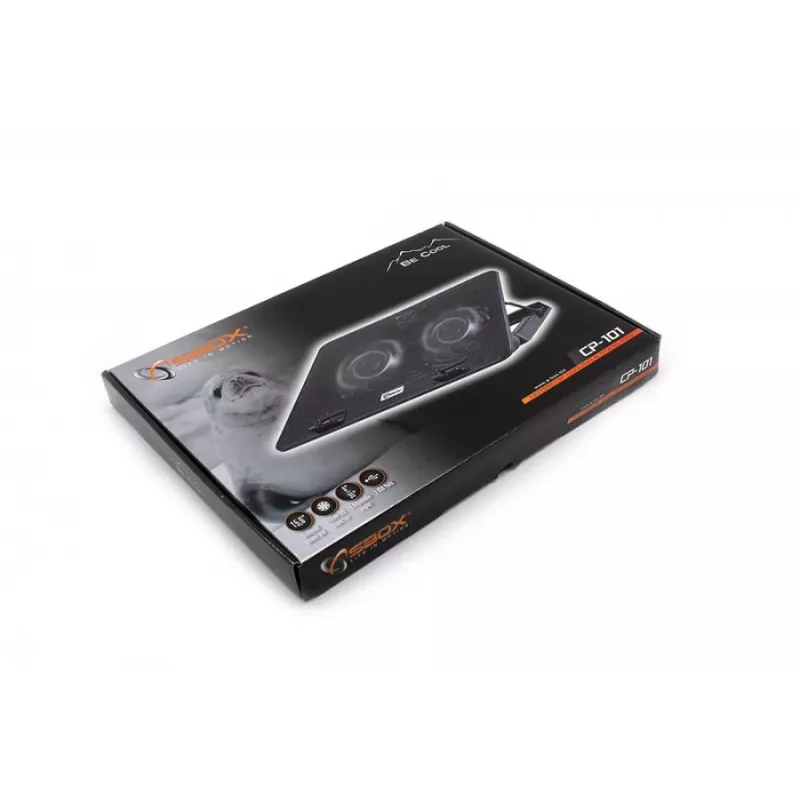 Βάση ψύξης Sbox CP-101 για laptop 15,6 inch