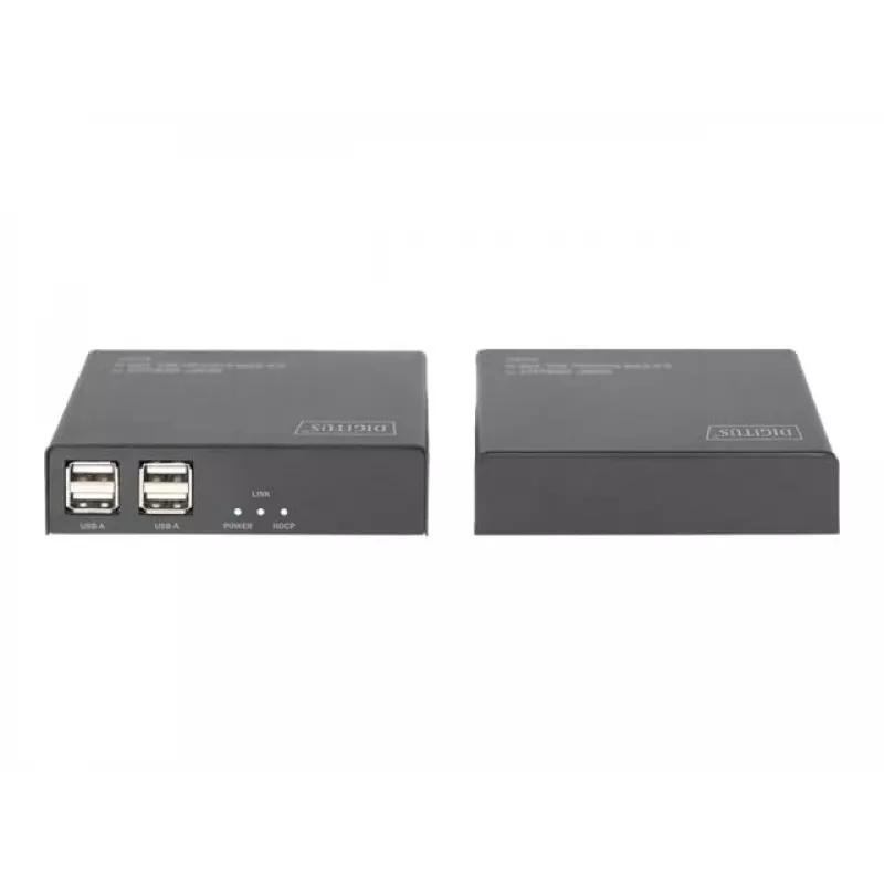 Digitus 4K HDMI HDBaseT™ 2.0 σετ επέκτασης KVM, 100 m