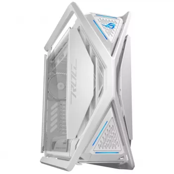 ASUS ROG GR701 Hyperion White, PC, Λευκό, ATX, EATX, micro ATX, Mini-ITX, Αλουμίνιο, Multi, Front