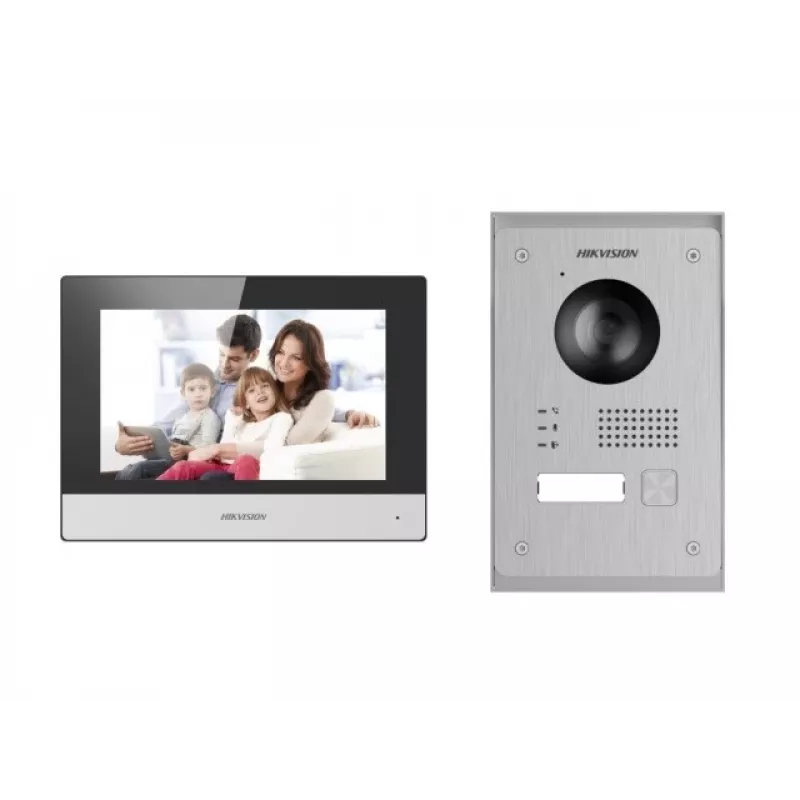 Hikvision Σετ βιντεοθυροτηλεφώνου DS-KIS703Y-P