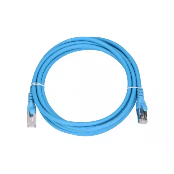 Καλώδιο δικτύου Extralink LAN Καλώδιο patch Cat.6A RJ-45 Cat6a 3m Μπλε