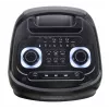 Power Audio Party Box ηχείο BT Karaoke 2 μικρόφωνα τηλεχειριστήριο PRIME3 APS91