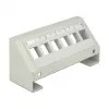 Patchpanel DeLOCK 86218 Γκρι 65mm x 49mm x 130mm