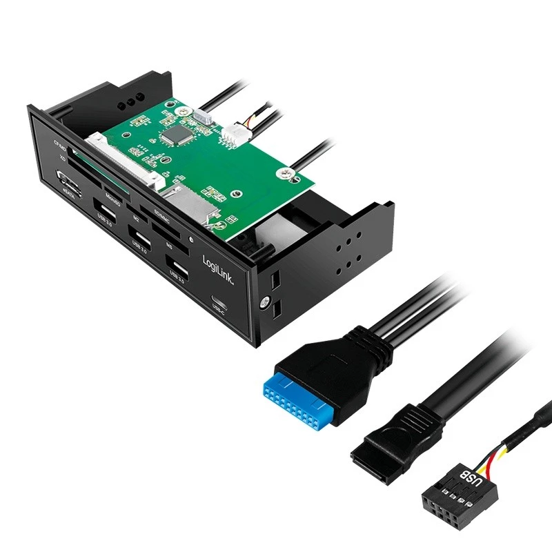 Αναγνώστης καρτών LogiLink UA0341 SATA Εσωτερικός Μαύρο