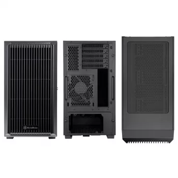 Silverstone CS382 μαύρο