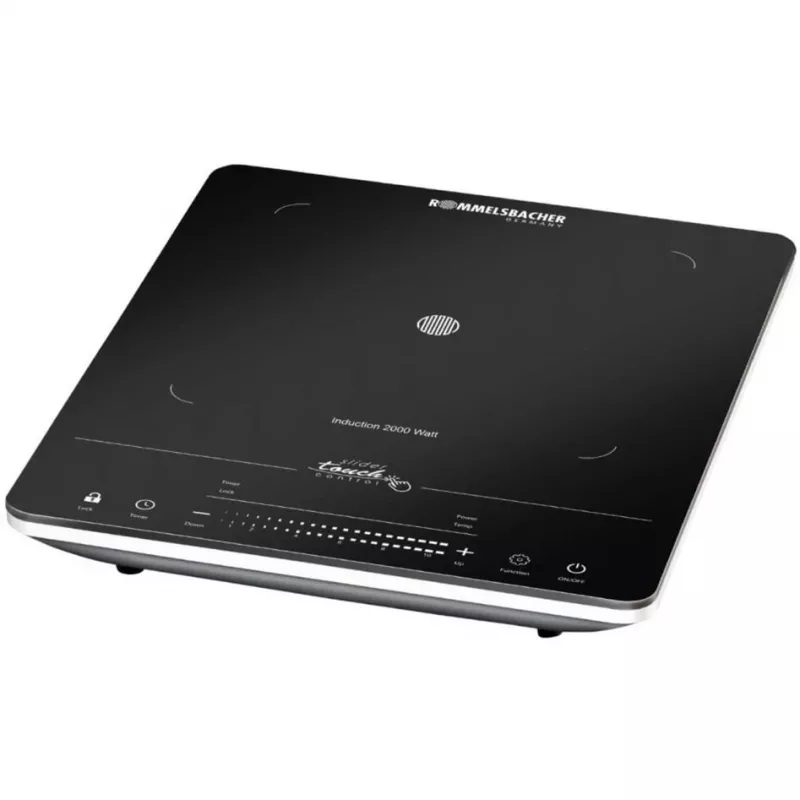 Κεραμική εστία Rommelsbacher CT2020/IN, 1 Ζώνη, Touch Control