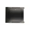 Extralink Θήκη Rackmount 6U 600x600 AZH Μαύρο επιτοίχια, περιστρεφόμενη