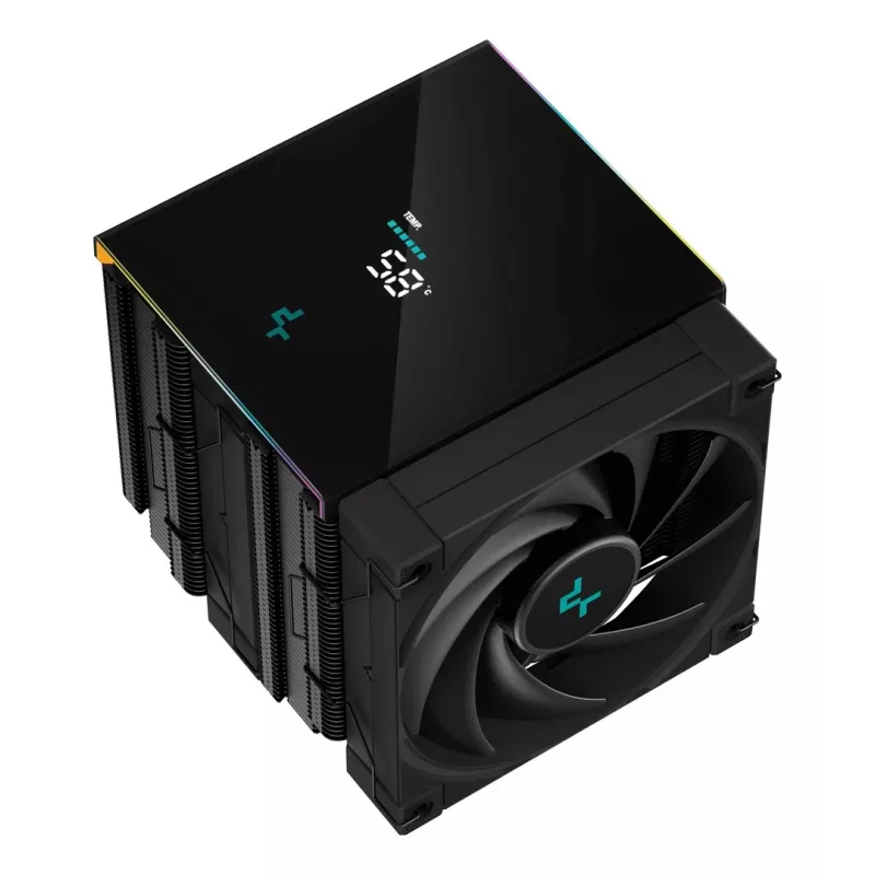 DeepCool AK620 DIGITAL Ψύκτρα επεξεργαστή αέρα 12 cm Μαύρο 1 τεμ.