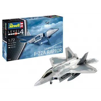 Μοντέλο κλίμακας Lockheed Martin F-22A Raptor Revell