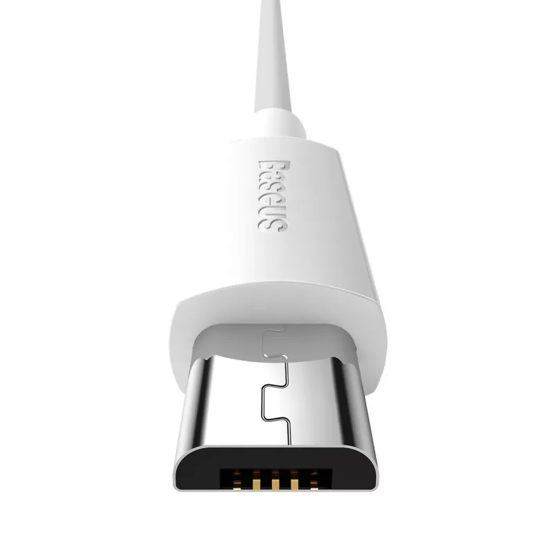 Καλώδιο USB-A σε Micro-USB-B Baseus TZCAMZJ-02 1,5 m Λευκό