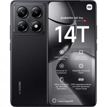 Xiaomi 14T Pro 16,9 cm (6,67) Dual SIM 5G 12 GB 512 GB 5000 mAh μαύρο