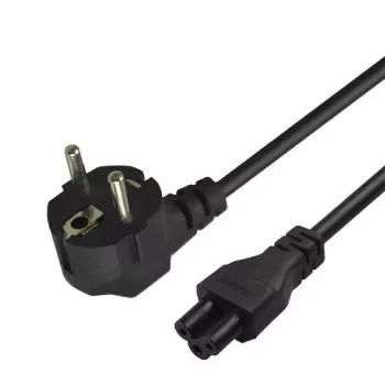 Savio CL-158 καλώδιο τροφοδοσίας IEC C5 σε φις C/E/F, 3 m, μαύρο