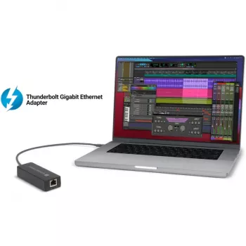 Sonnet Thunderbolt AVB Προσαρμογέας Gigabit Ethernet για Mac, Μαύρο