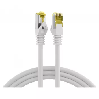 EFB-Elektronik καλώδιο patch RJ45 Cat.6A S/FTP LSZHCat.7 ακατέργαστο καλώδιο λευκό 0,15m κατασκευαστής: EFB Elektronik (MK7001.0,15W)