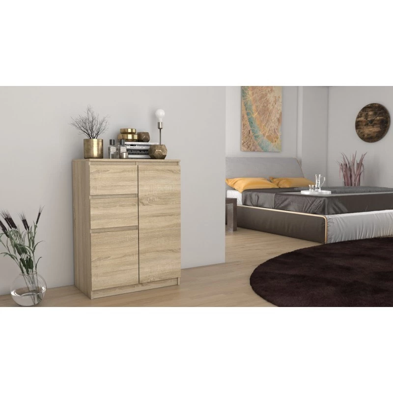 Topeshop 2D2S SONOMA Κομό