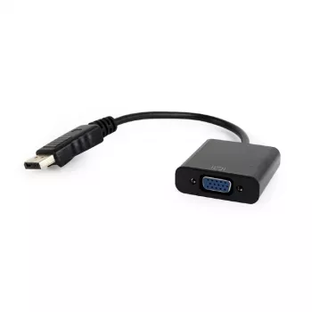 Αντάπτορας DisplayPort σε VGA μαύρο
