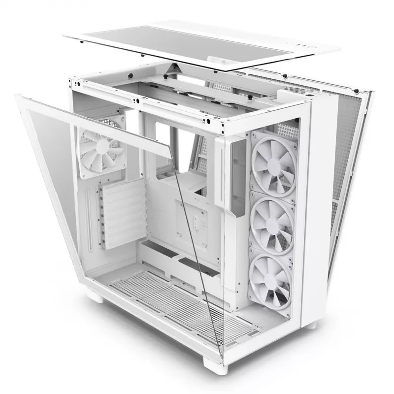 Κουτί PC NZXT H9 Elite Midi Tower Λευκό