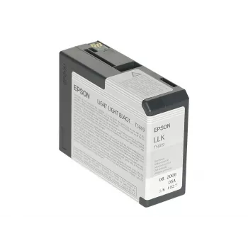 Epson Singlepack Light Light Black T580900, Ανοιχτό ανοιχτό μαύρο, Μελάνι pigment, 80 ml, 1 τεμ.