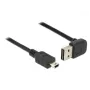 Καλώδιο USB DeLOCK 1 m USB 2.0-A σε Mini-USB B μαύρο