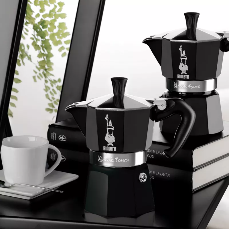 Bialetti Moka Express Καφετιέρα Moka Μαύρο