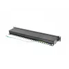 Patchpanel 1U LANBERG PPS5-1024-B — 24 θυρών RJ-45 Cat5, μέταλλο, μαύρο, τοποθέτηση σε rack