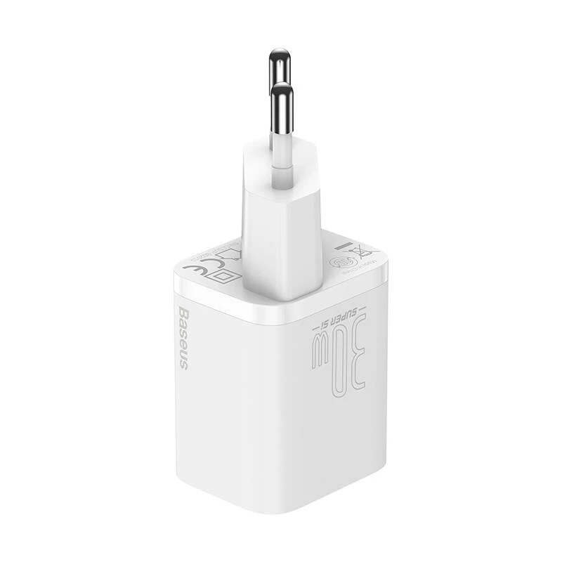 Baseus CCSUP-J02 φορητή συσκευή φορτιστής universal λευκό AC ταχεία φόρτιση