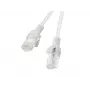 LANBERG Cat6 U/UTP RJ-45 Καλώδιο δικτύου PCU6-10CC-0100-S, 1 m, γκρι