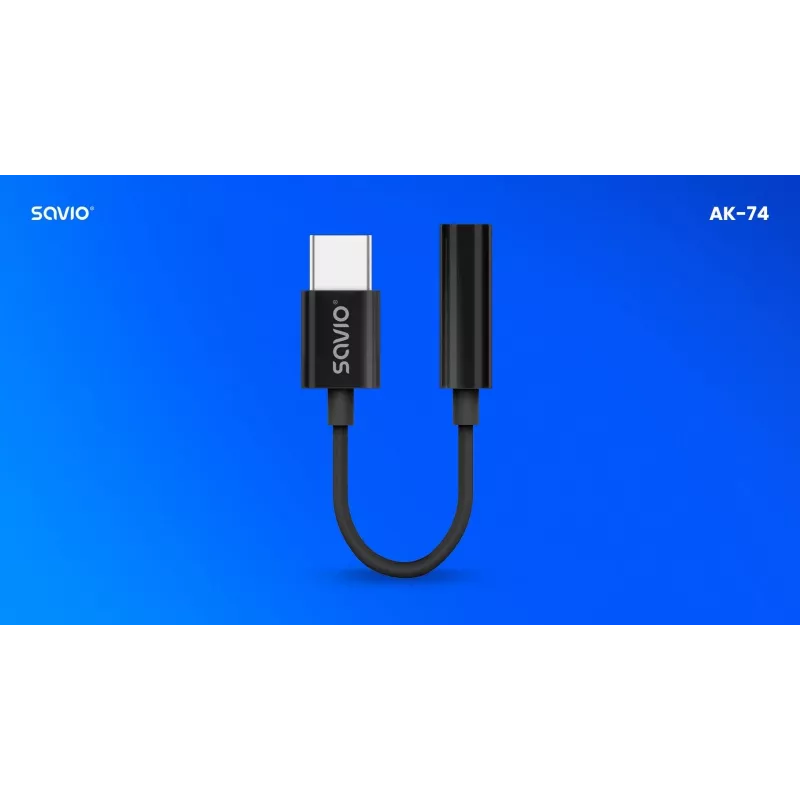 Προσαρμογέας ήχου USB-C Jack 3,5mm AK-74