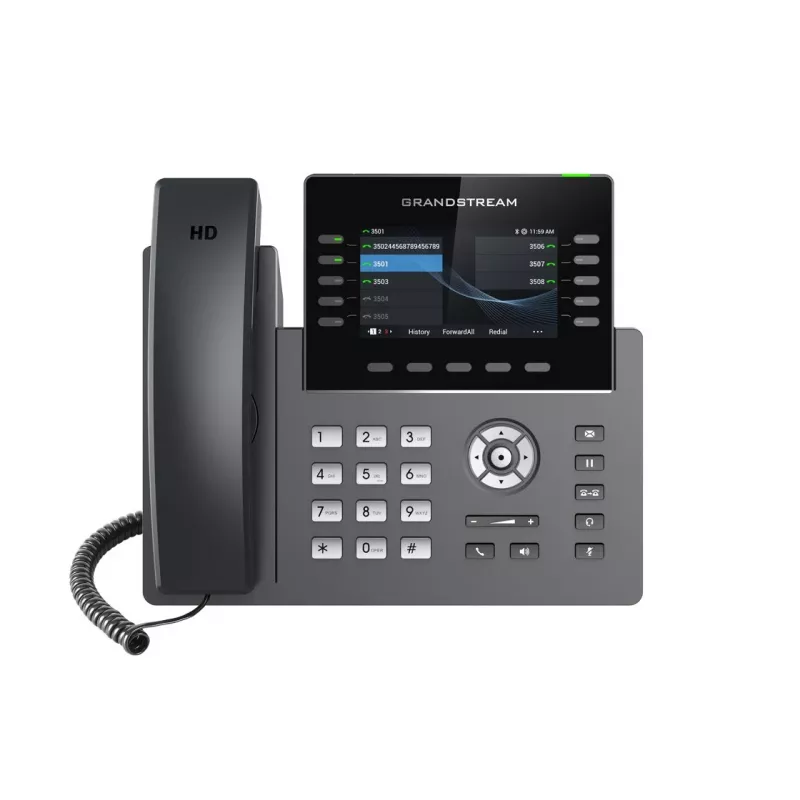 Τηλέφωνο IP Grandstream Networks GRP2615 Μαύρο Γκρι